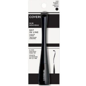 5/$25 NWT Covergirl Get In Line Liquid Eyeliner 325 Black Vinyl